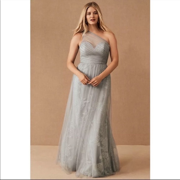 Hayley Paige BHLDN Phoebe Bridesmaids Dress - Picture 4 of 10